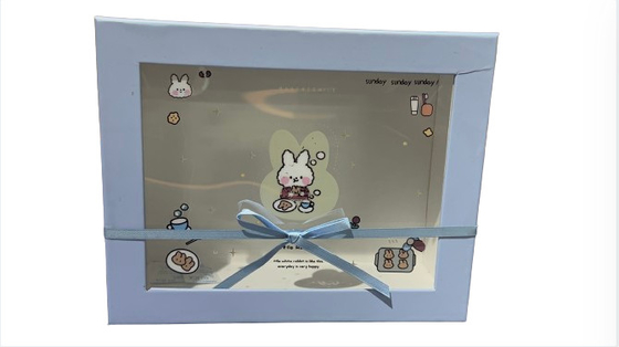 Scatola regalo PET trasparente con finestrino