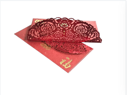 Cartoline di auguri in stile cinese Cartoline regalo personalizzate per feste