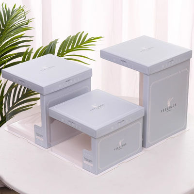 Imprese professionali in CMYK/Pontone Offsent Scatole di torte per imballaggi alimentari personalizzati