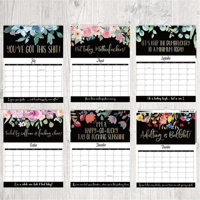 Calendari murali personalizzati Visualizzazione mensile per la pianificazione aziendale produttiva