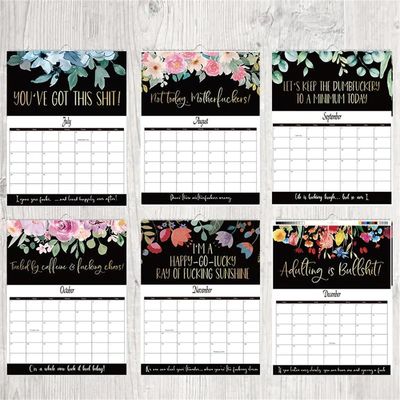 Visualizzazione mensile Layout Dicembre Fine mese Business Branded Custom Desk Calendari per il branding