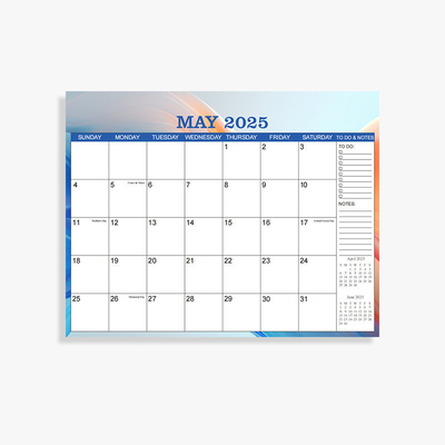 Calendari murali personalizzati in carta per il marketing aziendale