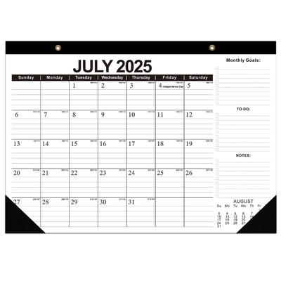 Calendari personalizzati di scrivania di marca professionale con personalizzazione Aggiungi date ed eventi personali