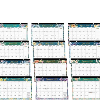 12 foto calendario personalizzato per il muro personalizzare con la personalizzazione e gli eventi importanti in 12 x 12 pollici