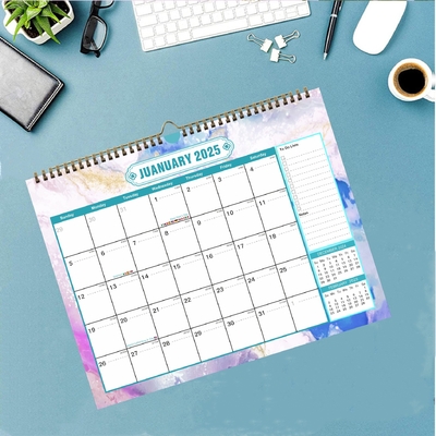 Ritangolare i calendari personalizzati di scrivania a marchio aziendale per l'organizzazione e la pianificazione delle principali vacanze negli Stati Uniti