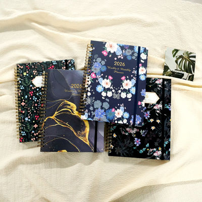 Notebook personalizzato monocromo ad alta durata personalizzabile