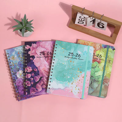 Notebook a copertina rigida A5 a spirale personalizzato con stampa del logo