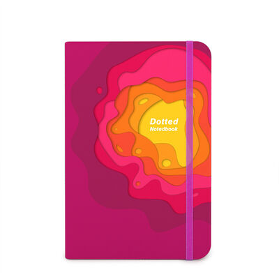 Un soggetto Spiral Hardcover Notebook White Page Layout Personalizzato come si desidera Colore progettato per l'organizzazione e la memorizzazione delle note