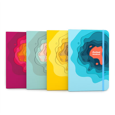 Paper Spiral Hardcover Notebook One Subject Standard Durable Binding Perfect for Office School and Business