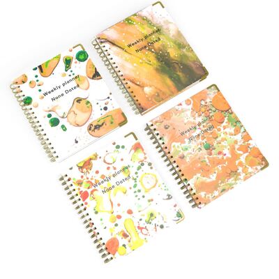 100 pagine diario personalizzato quaderno pagina bianca colore eccellente scelta per la collaborazione di squadra e lo sviluppo della strategia