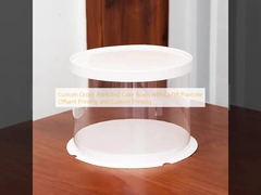 Ordine personalizzato Acceptato Cartoni di torta con stampa CMYK/Pantone Offsent e stampa personalizzata