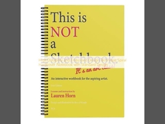 Taccuino con copertina rigida a spirale ad alta durata e tecnica di design in rilievo con design standard