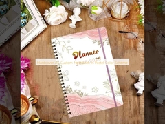 Notebook personalizzato A5 a copertina rigida in colore pastello