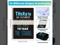 Quaderno con copertina rigida a spirale in rilievo, ad alta resistenza e tecnica di rilegatura a vite