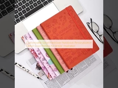 Opzione di personalizzazione per taccuino a spirale con copertina rigida Stampa logo per l'ispirazione degli artisti