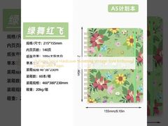 Quaderno a spirale con copertina rigida di 15 pagine, stile vintage, design in rilievo con pagine