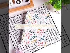 Quaderno a spirale standard con copertina rigida, stile vintage, con una caratteristica