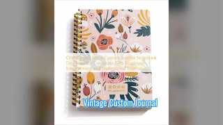 Quaderno con copertina rigida a spirale: il tuo diario personalizzato