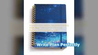 Quaderno a spirale con copertina rigida nera